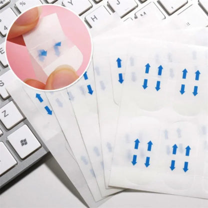 40PCS Invisible Face Lift Tape Stickers – Thin V-Shape Facial Adhesive Strips for Skin Tightening, Wrinkle & Sagging Support