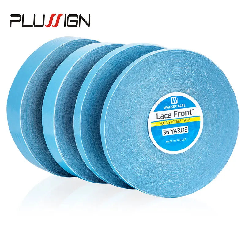 36 Yards Hair System Tape – Double-Sided No Shine Adhesive for Hair Extensions & Lace Front Wigs, Bonding & Replacement Tape
