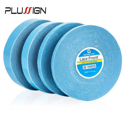 36 Yards Hair System Tape – Double-Sided No Shine Adhesive for Hair Extensions & Lace Front Wigs, Bonding & Replacement Tape
