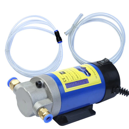 Portable Oil Transfer Pump 1-4L/min | 12V Electric Fluid Extractor & Siphon Tool for Cars, Motorcycles & Boats