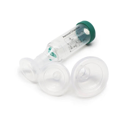 Pet Aerosol Chamber Inhaler — Silicone Mask Spacer for Cats and Dogs