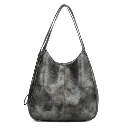 Yogodlns Vintage Women's Handbag - Designer Luxury Shoulder Tote, Fashion Brand Top-Handle Bag