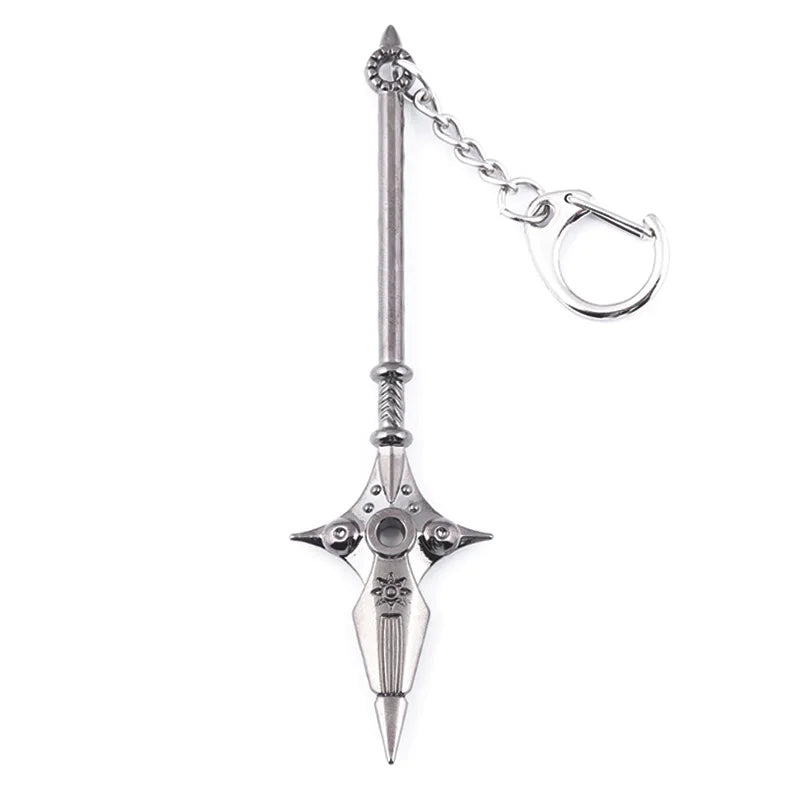 Anime Seven Deadly Sins Escanor Rhitta Keychain – Axe Bottle Opener Pendant Keyring Jewelry Gift for Men & Women