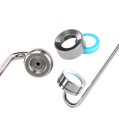 Aquarium CO2 Atomizer System - 304 Stainless Steel Carbon Dioxide Diffuser for Aquatic Plant Growth, 7CM/40CM