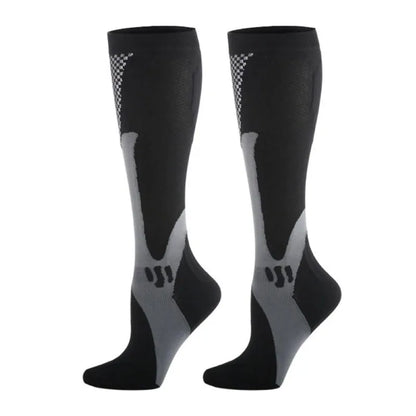 Compression Socks for Varicose Veins, Diabetics, and Sports – Nursing, Cycling, Running, Hiking Gift for Men