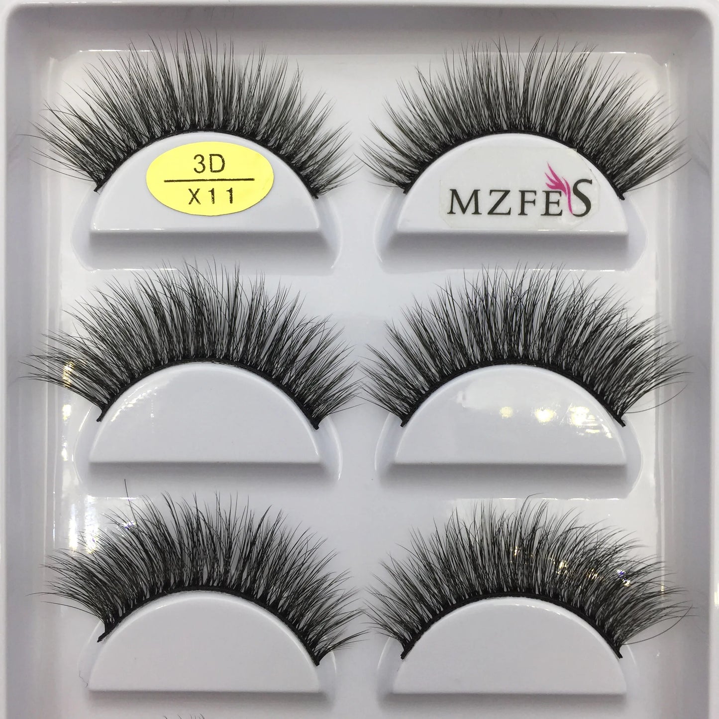 38 Styles 5 Pairs 3D Mink False Eyelashes – Natural Fake Lashes Makeup Beauty Tools