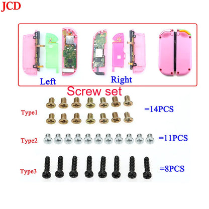 JCD Left & Right Shoulder Trigger Buttons Flex Cable – ZL/ZR/L/SL Replacement for Nintendo Switch Console with Analog Joystick Tool
