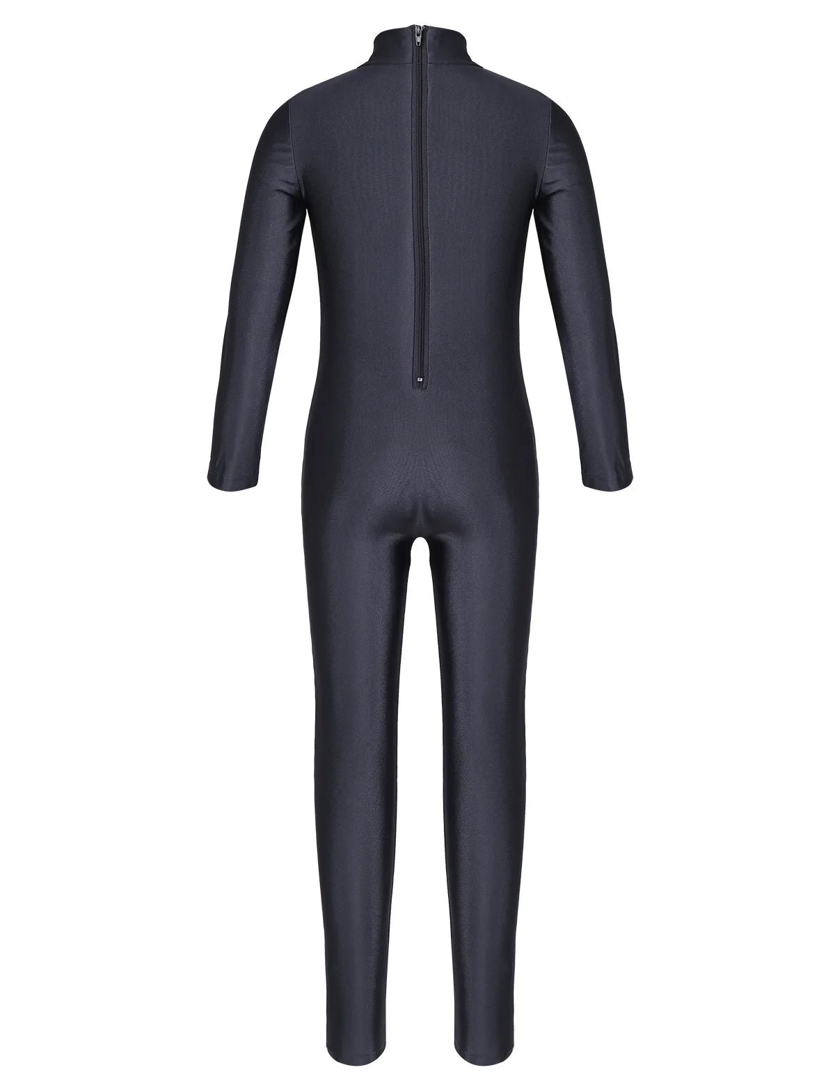 Kids Girls Full Body Gymnastics Bodysuit, Ballet Dance Jersey Leotard, Jumpsuit Sports Unitard, Children Dancewear and Sportswear