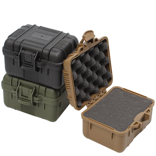 Sealed Waterproof Plastic Toolbox: Shock-Proof Instrument Case for Safety, Outdoor Portable Equipment Storage
