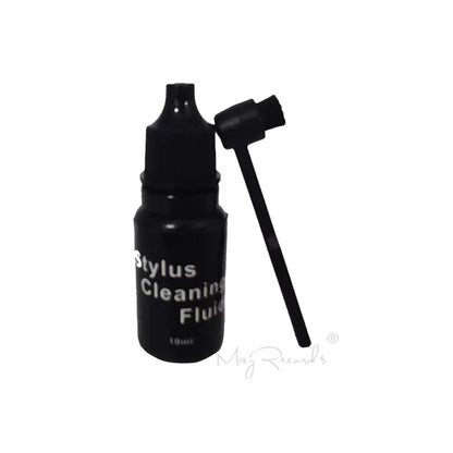 Stylus Brush & 10ml Needle Solution Cleaner – Carbon Fiber Brush Record Player Cleaning Kit