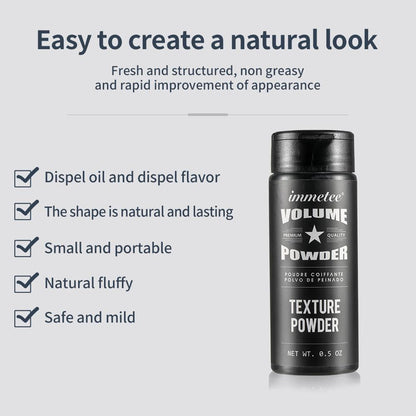 Hair Texturizer Powder – 1/3/5PCS Volumizing Matte Effect, Long-Lasting Fluffy Texture for Capturing Hairstyles