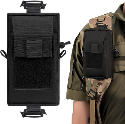 MOLLE Tactical Waist Bag – Outdoor EDC Pouch for Phone, Sports & Hunting Accessories