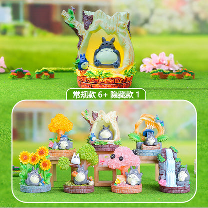 Hayao Miyazaki Forest Elf Crystal Ball Blind Box | Cute Luminous Desktop Ornament Toy