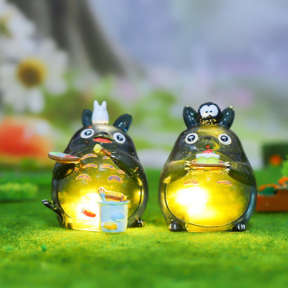 Hayao Miyazaki Forest Elf Crystal Ball Blind Box | Cute Luminous Desktop Ornament Toy