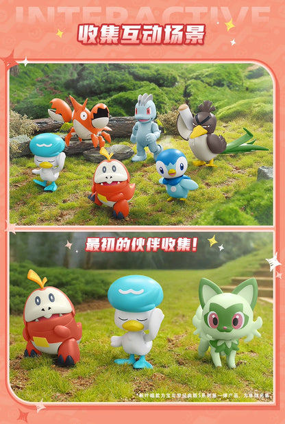 Original Blokees Pokemon Action Figures – Snorlax, Lucario, Cinderace & Scyther Anime Toys Gift
