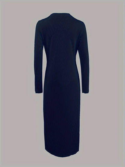 2023 Fashion Women's Button Long Striped Coat – Thin Open Dress for a Stylish Look