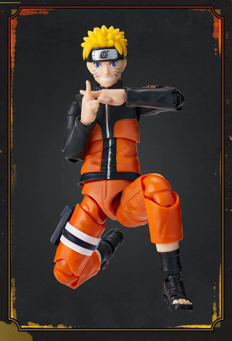 Blokees Naruto Action Figures — Uzumaki Boruto & Naruto Kurama Model Kits, Champion-Class Anime Toys & Collectible Gift Ornaments