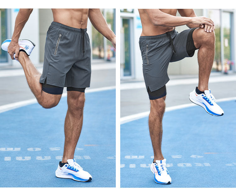Dingsheng Marathon Training Shorts – Phone-Friendly Lining for Comfortable Running