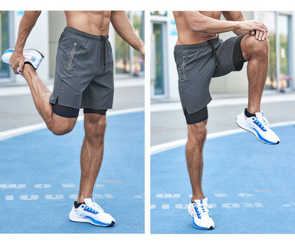 Dingsheng Marathon Training Shorts – Phone-Friendly Lining for Comfortable Running