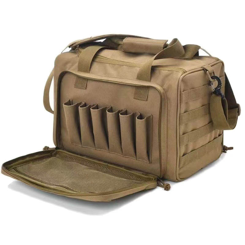 Range Bag – Outdoor Hunting & Shooting Training Molle Gun Bag, Large Capacity Handbag for Climbing, Hiking & Camping