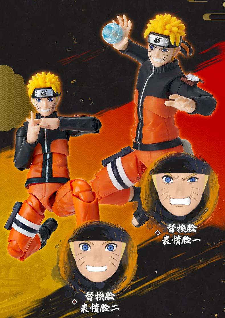 Blokees Naruto Action Figures — Uzumaki Boruto & Naruto Kurama Model Kits, Champion-Class Anime Toys & Collectible Gift Ornaments
