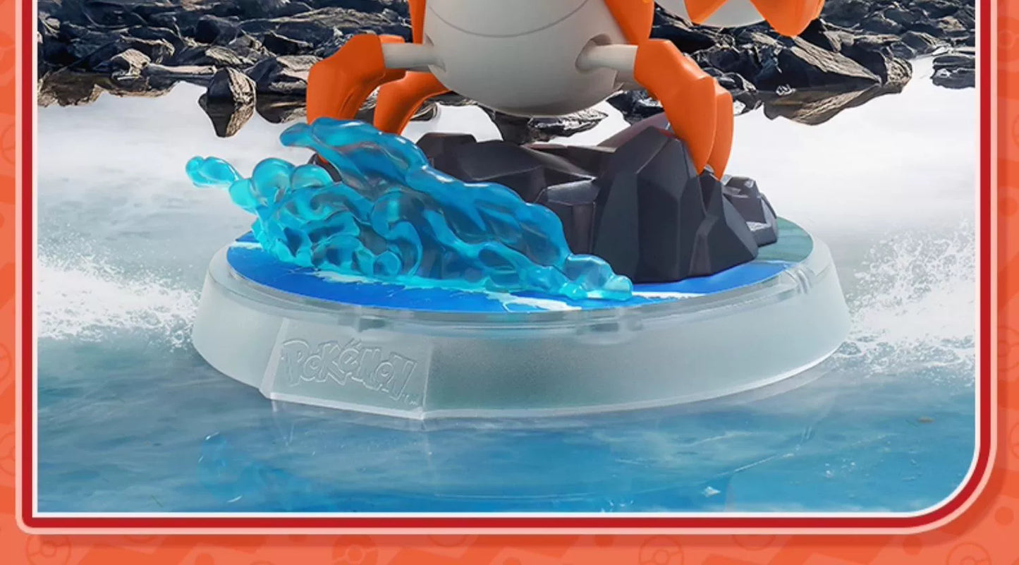 Original Blokees Pokemon Action Figures – Snorlax, Lucario, Cinderace & Scyther Anime Toys Gift