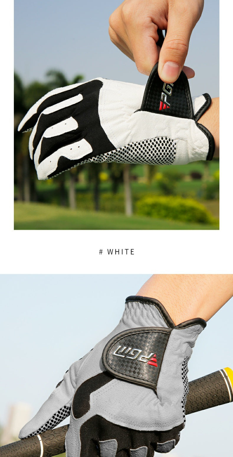 PGM Professional Golf Gloves – Breathable Microfiber, Non-Slip, Perfect for Club Swing & Putting Training