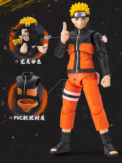 Blokees Naruto Action Figures — Uzumaki Boruto & Naruto Kurama Model Kits, Champion-Class Anime Toys & Collectible Gift Ornaments