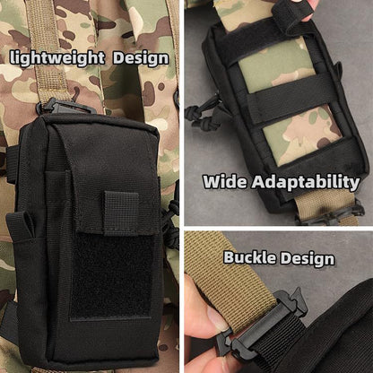 MOLLE Tactical Waist Bag – Outdoor EDC Pouch for Phone, Sports & Hunting Accessories