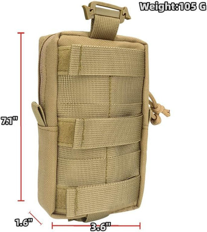 MOLLE Tactical Waist Bag – Outdoor EDC Pouch for Phone, Sports & Hunting Accessories