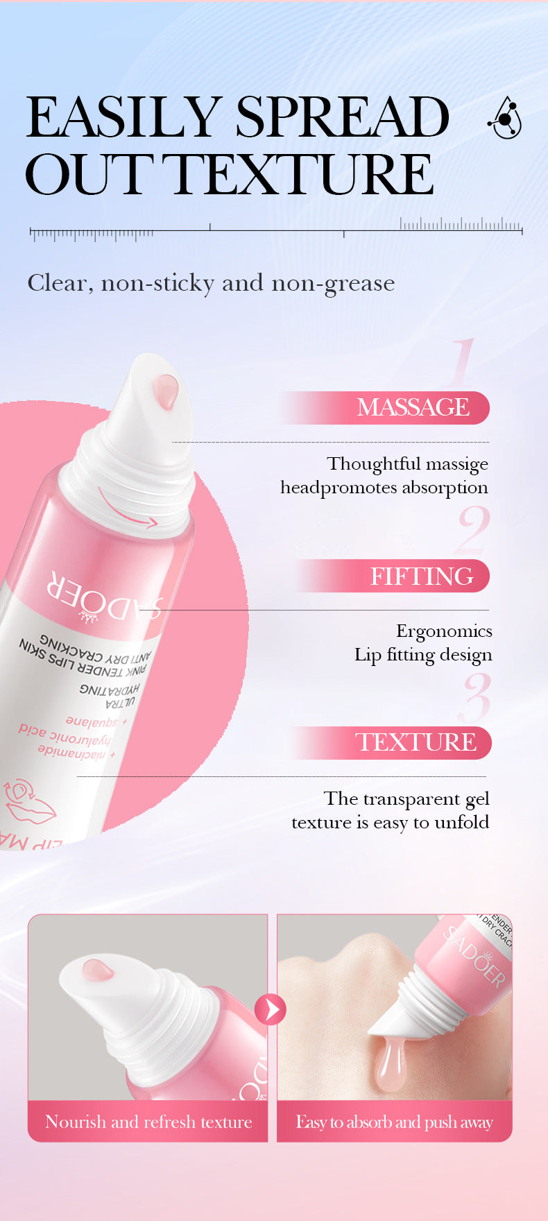 Dark Lip Balm Lightening Treatment – Exfoliating Melanin Mask for Pinker Lips, Reduces Lines & Improves Dryness