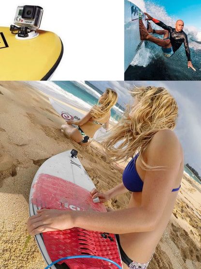 GoPro 13/12/11 Original Surfboard Base Bracket — Kayak & Paddleboard Mount for Insta360 Action 4 Accessories