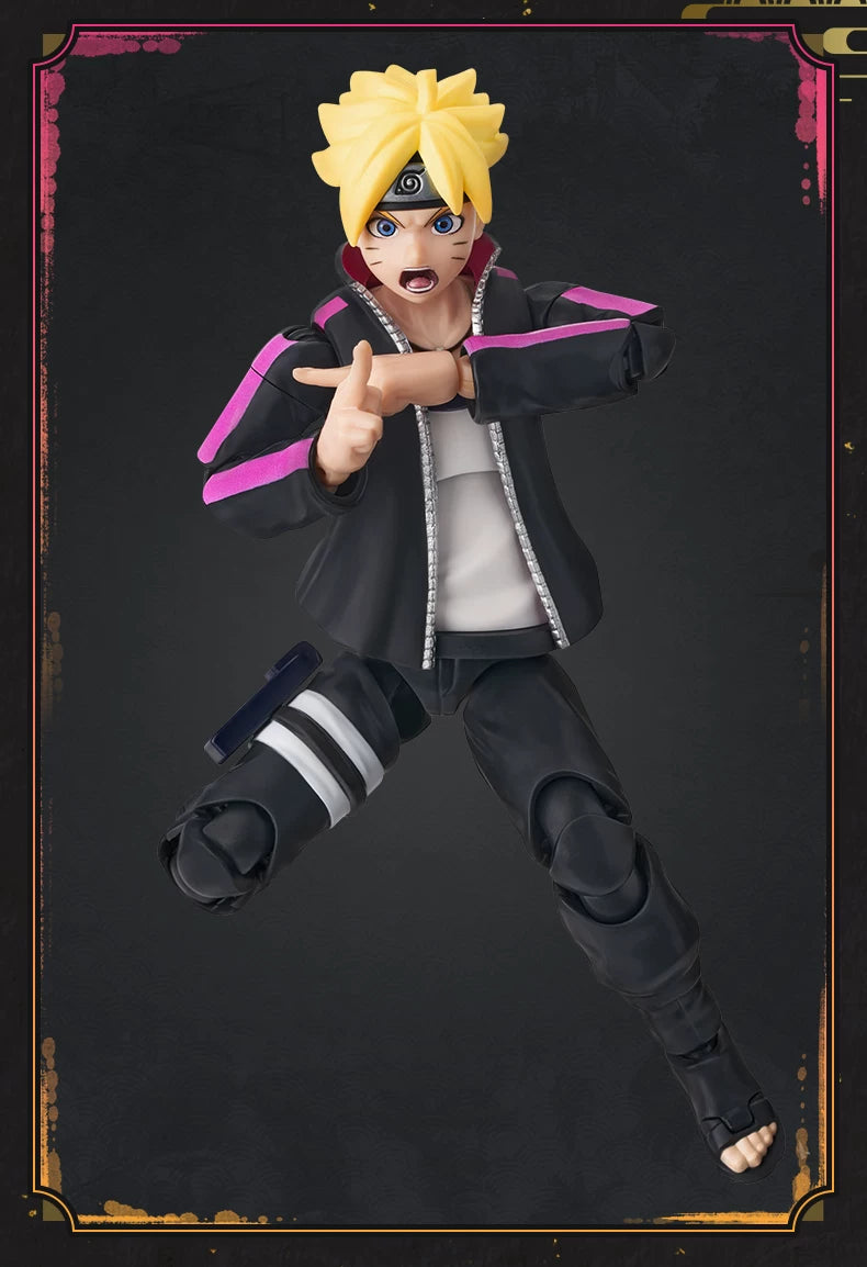 Blokees Naruto Action Figures — Uzumaki Boruto & Naruto Kurama Model Kits, Champion-Class Anime Toys & Collectible Gift Ornaments