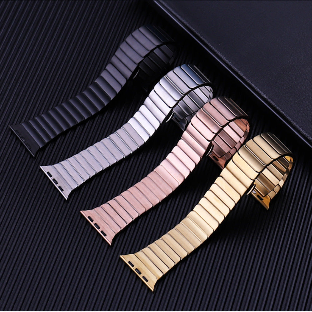Ultra 3/2 Titanium & Stainless Steel Luxury Bracelet for Apple Watch — Fits Ultra 49/45/44/42mm & Series 11/10/9/46/41mm