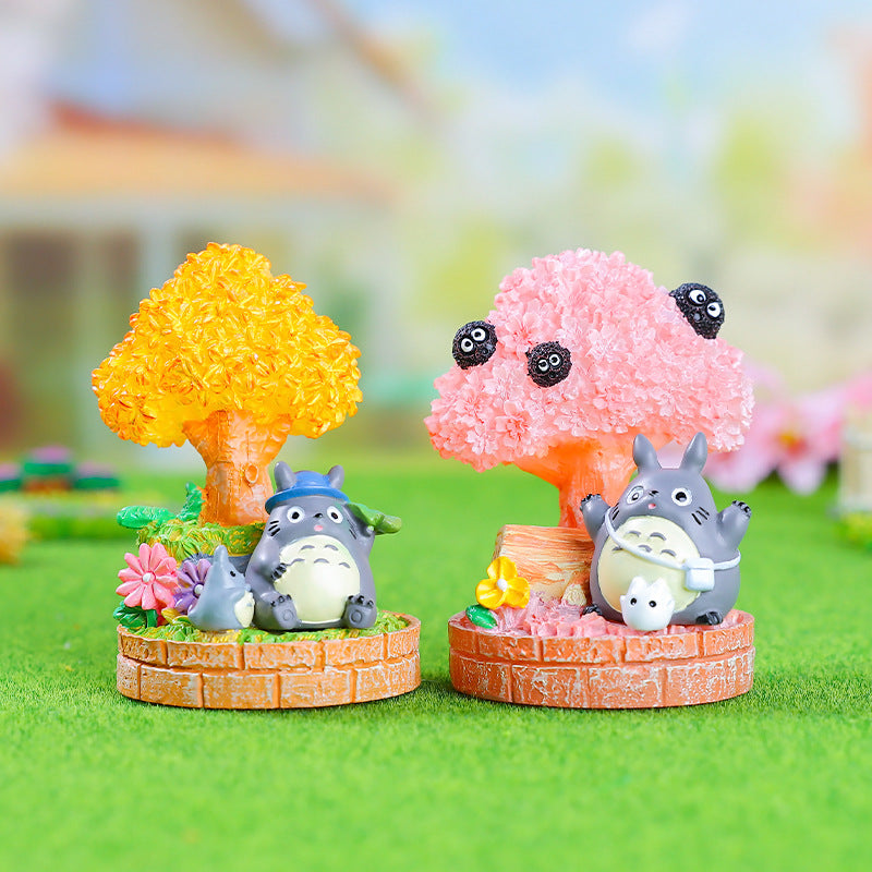 Hayao Miyazaki Forest Elf Crystal Ball Blind Box | Cute Luminous Desktop Ornament Toy