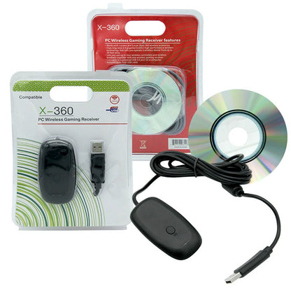 New Xbox 360 Wireless Controller Receiver – PC Wireless Adapter Compatible with All Windows Systems