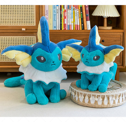 Pokemon Eevee Soft Hug Plush Doll – Vaporeon, Flareon, Jolteon Eeveelution Stuffed Toy Gift for Kids & Fans