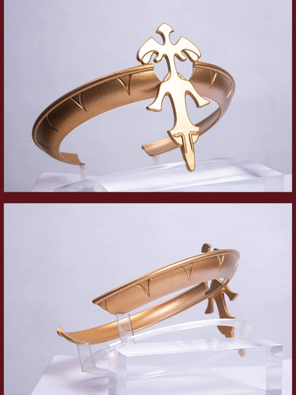 Pymon Cosplay Props — Game-Inspired Halo Headdress, In-Stock Next Door Home Edition