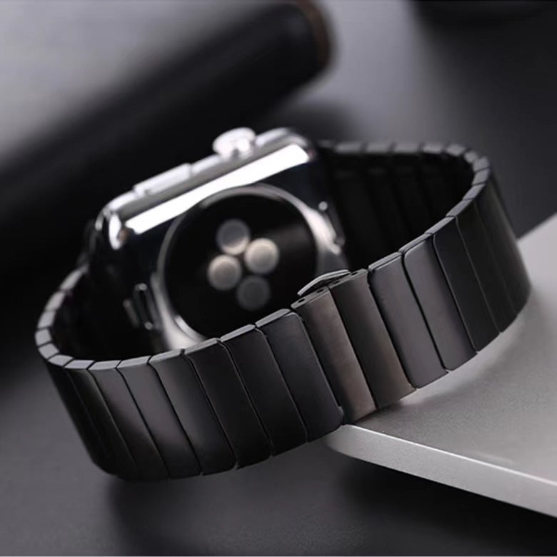 Ultra 3/2 Titanium & Stainless Steel Luxury Bracelet for Apple Watch — Fits Ultra 49/45/44/42mm & Series 11/10/9/46/41mm