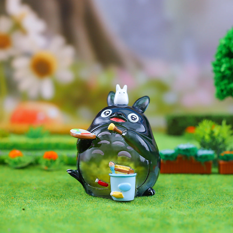 Hayao Miyazaki Forest Elf Crystal Ball Blind Box | Cute Luminous Desktop Ornament Toy