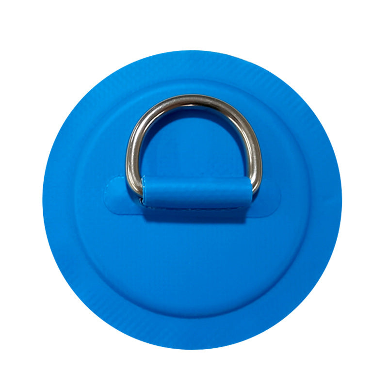 Surfboard Dinghy Boat PVC Patch – Stainless Steel D-Ring, Deck Rigging Rope Ring Buckle for Kayaking & Inflatable Boat Accessories