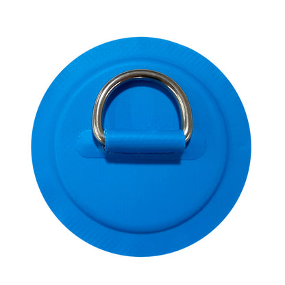 Surfboard Dinghy Boat PVC Patch – Stainless Steel D-Ring, Deck Rigging Rope Ring Buckle for Kayaking & Inflatable Boat Accessories