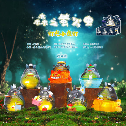 Hayao Miyazaki Forest Elf Crystal Ball Blind Box | Cute Luminous Desktop Ornament Toy