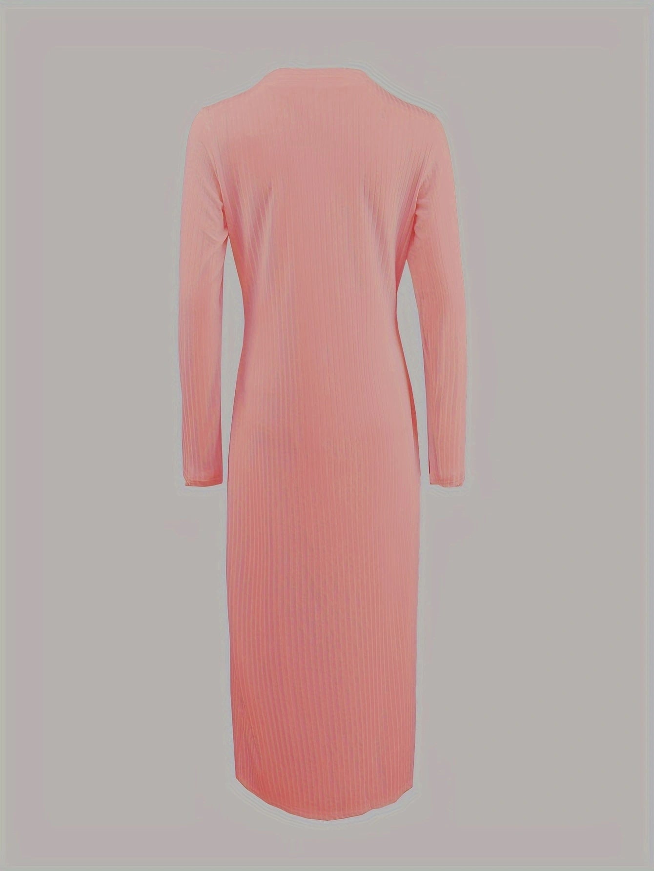 2023 Fashion Women's Button Long Striped Coat – Thin Open Dress for a Stylish Look