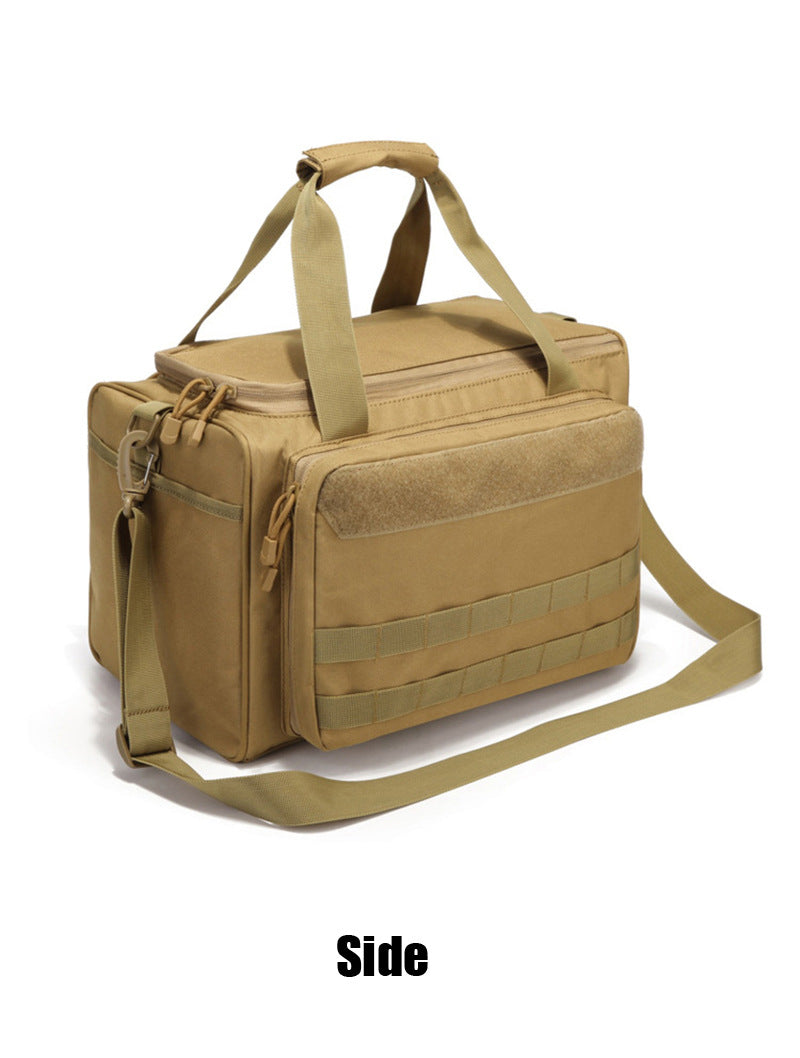 Range Bag – Outdoor Hunting & Shooting Training Molle Gun Bag, Large Capacity Handbag for Climbing, Hiking & Camping