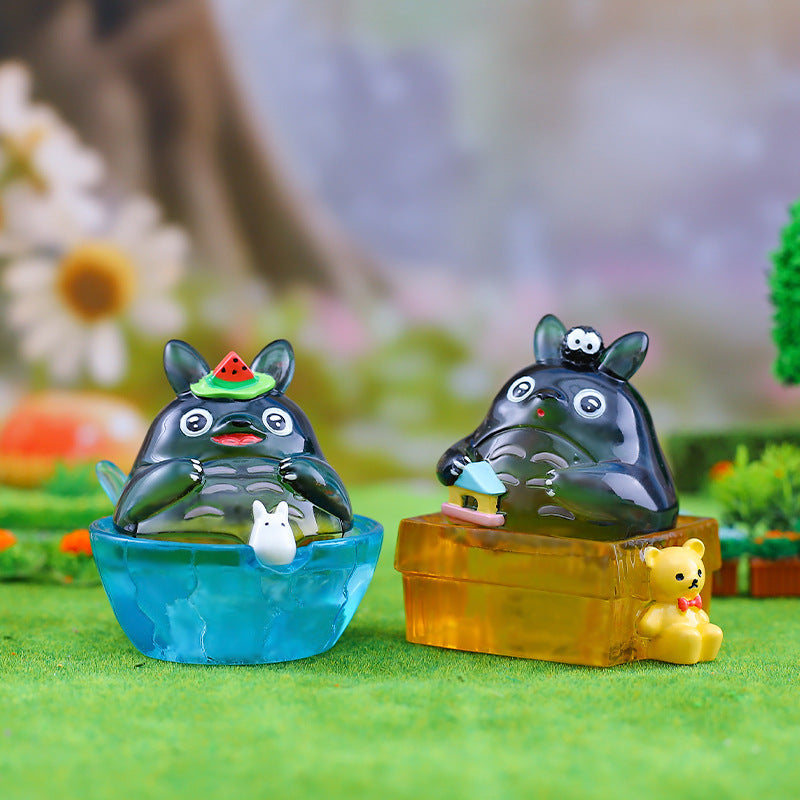 Hayao Miyazaki Forest Elf Crystal Ball Blind Box | Cute Luminous Desktop Ornament Toy