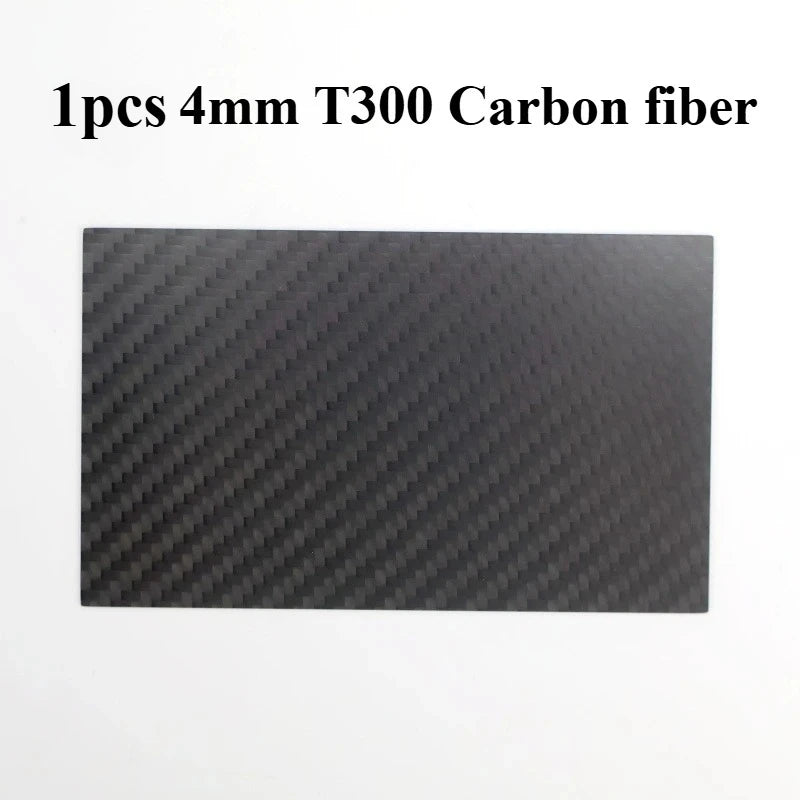 Real Carbon Fiber Plate 125×75mm - High-Strength Composite Sheet for Drone DIY Projects, 0.5–5mm Thickness