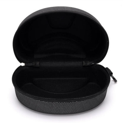 Portable EVA Ski Glasses Protector Case for Snowboard & Skiing Eyewear - Zipper Hard Box Holder (No Goggles)