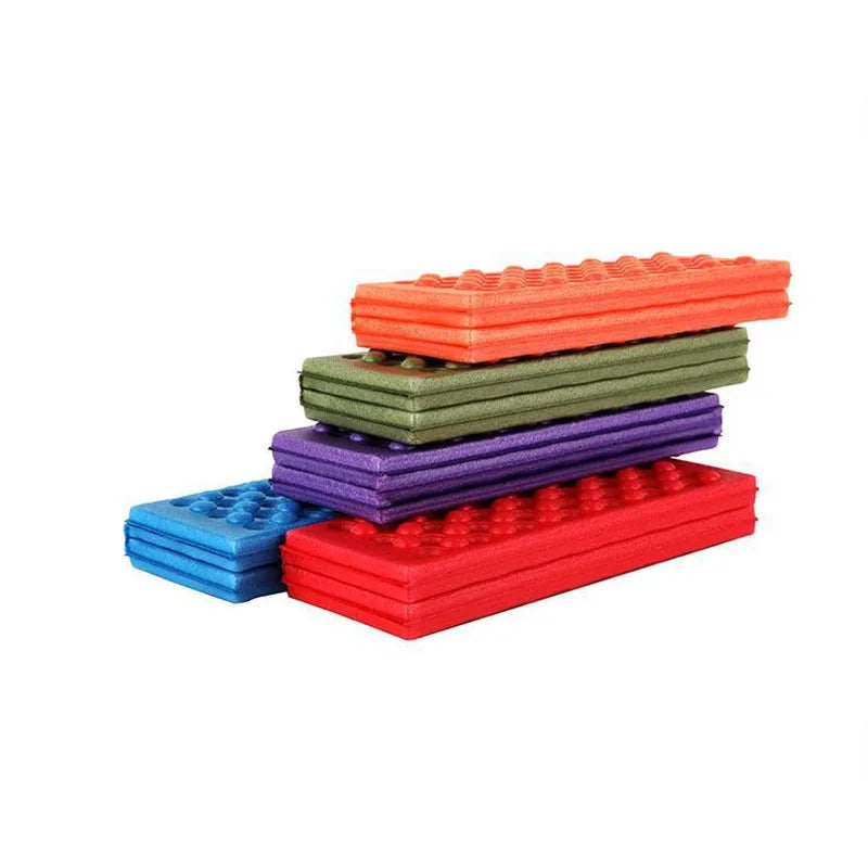 Outdoor Sitting Cushion – Foldable Waterproof XPE Foam Pad, Portable Chair Mat for Camping, 385x275x11mm