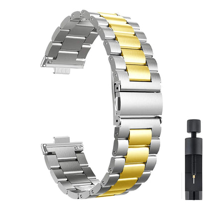 Stainless Steel Strap for Huawei Watch – Metal Bracelet Band for Fit3, Fit4 & Fit4 Pro, Unisex Replacement